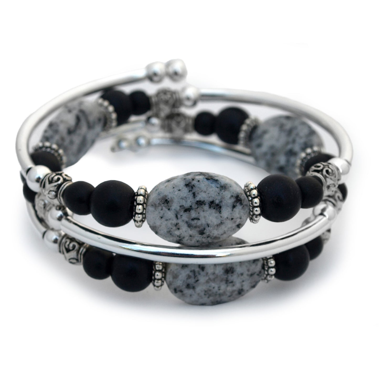 Peppercorn - Black Spotted Jasper