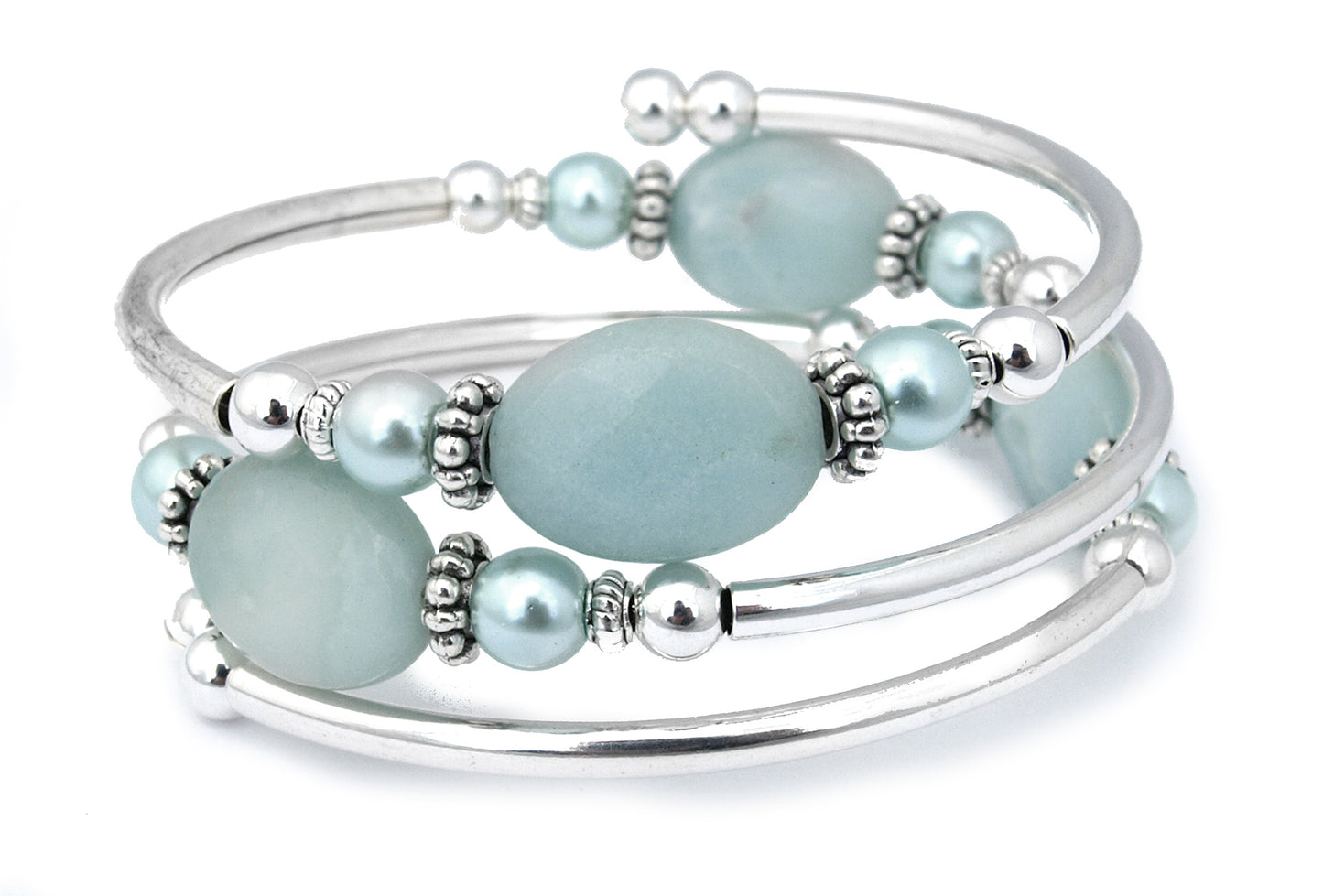 Ocean Mist - Amazonite Stone Bracelet