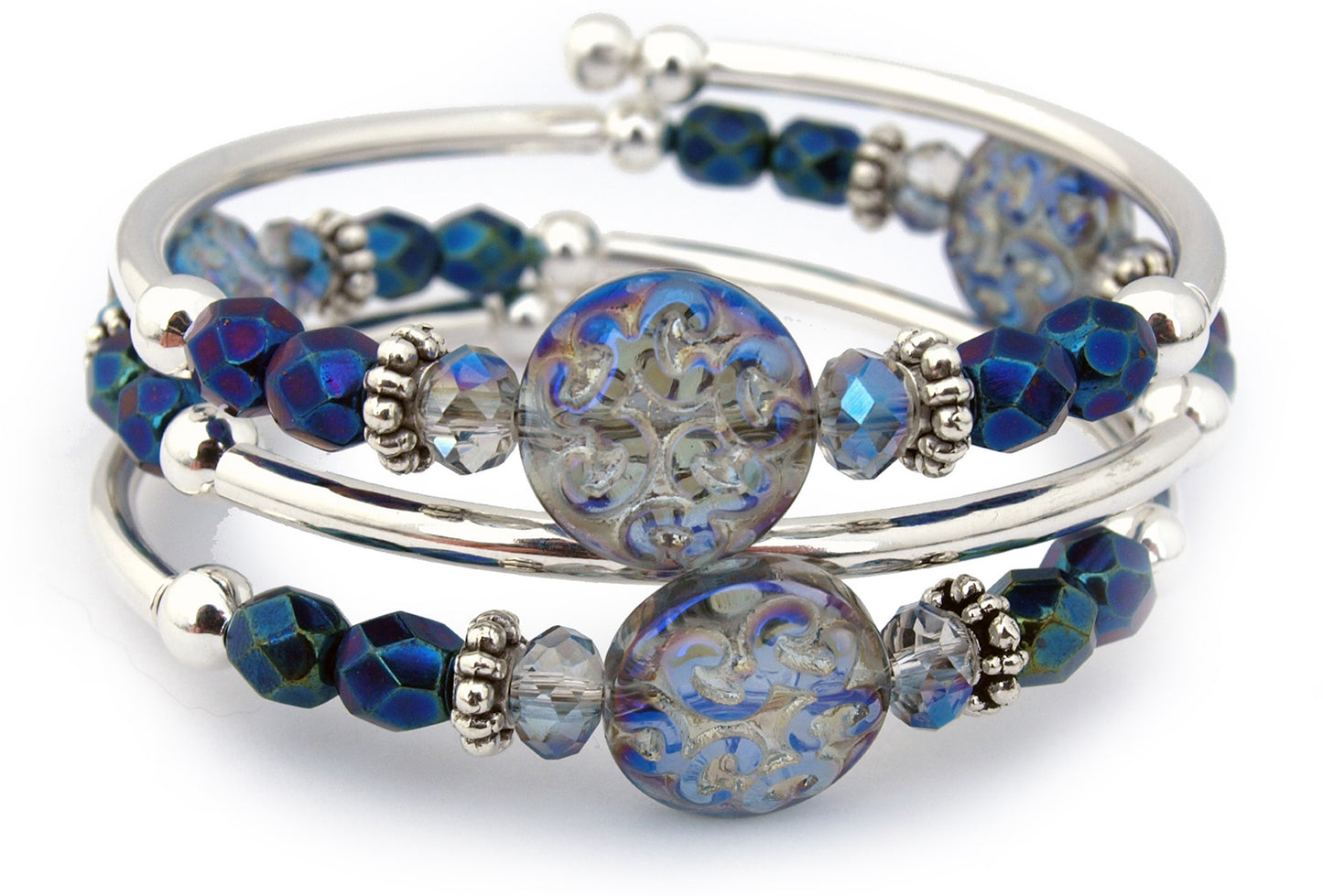 Destiny - Iridescent Glass Bracelet