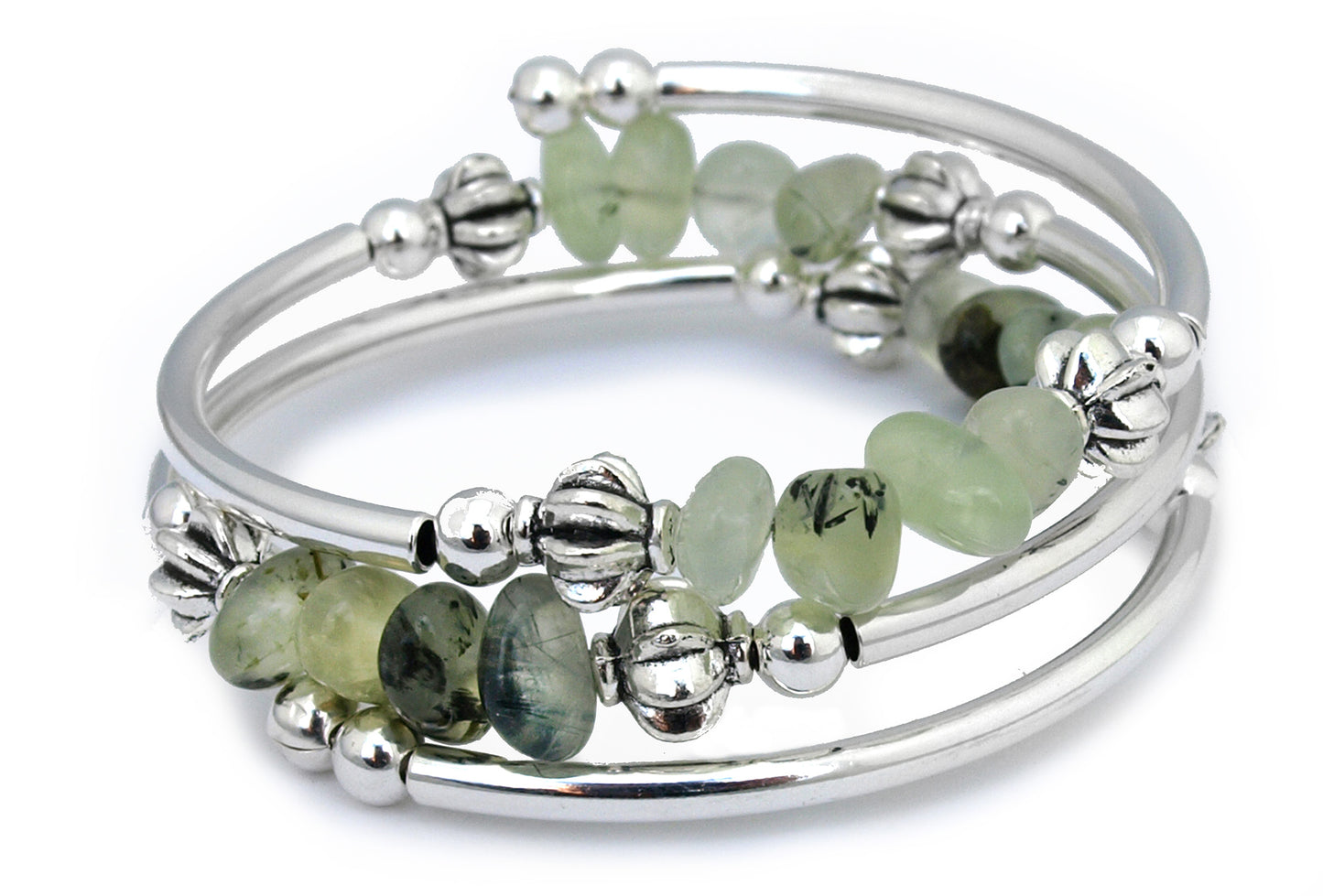 Fossil - Green Prehnite Bracelet
