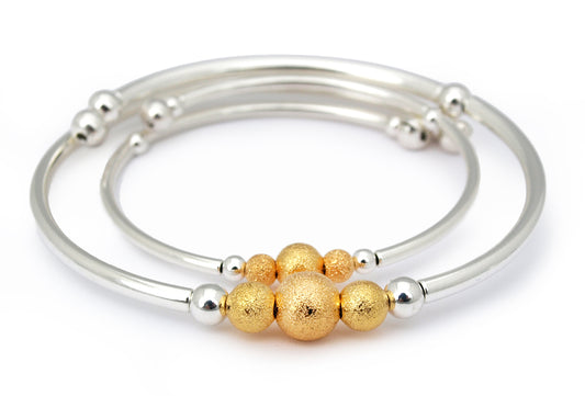 Stardust Gold Duet Bracelets