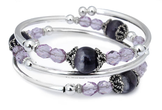 Heather - Amethyst Bracelet