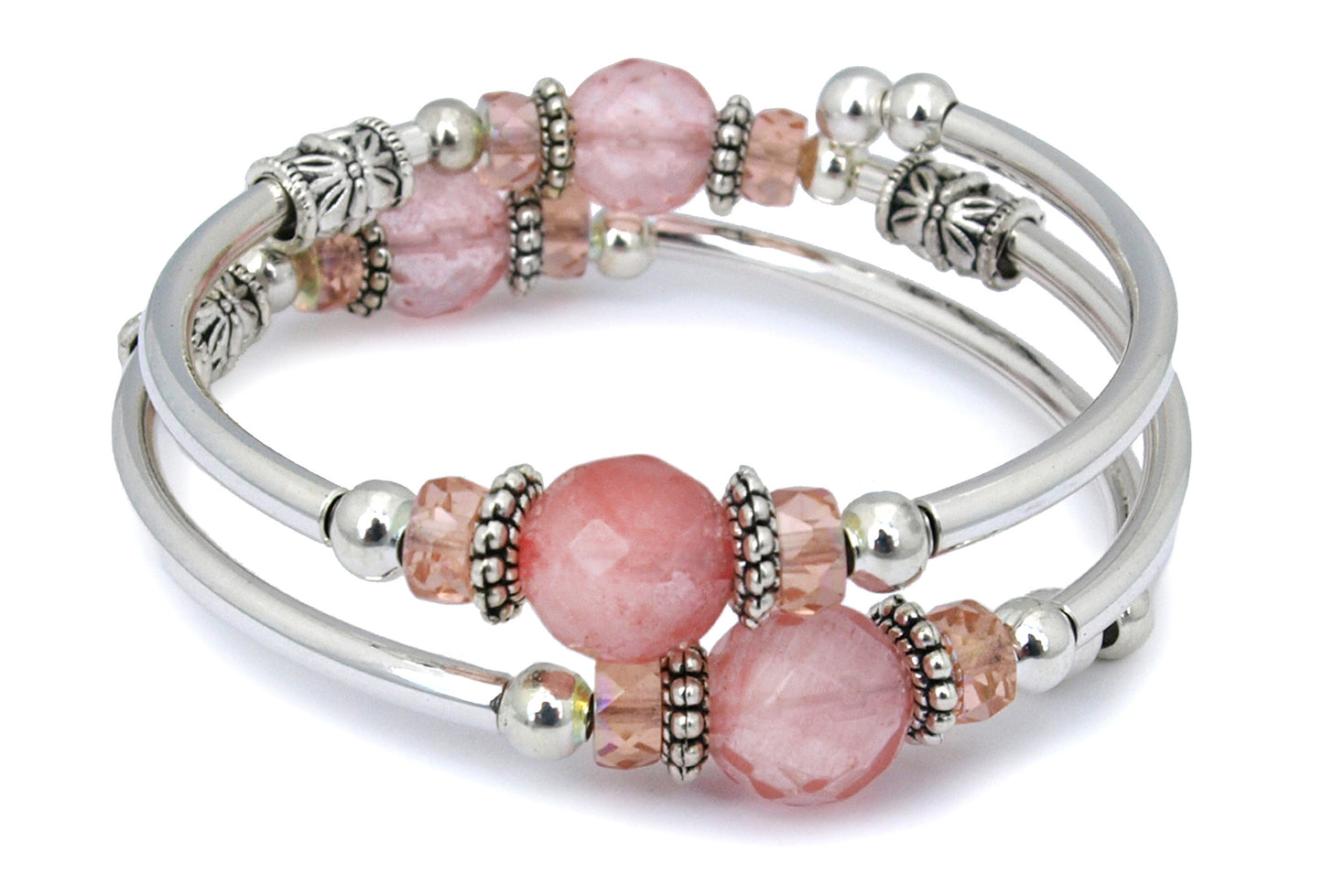 Hard Candy - Cherry Quartz Bracelet