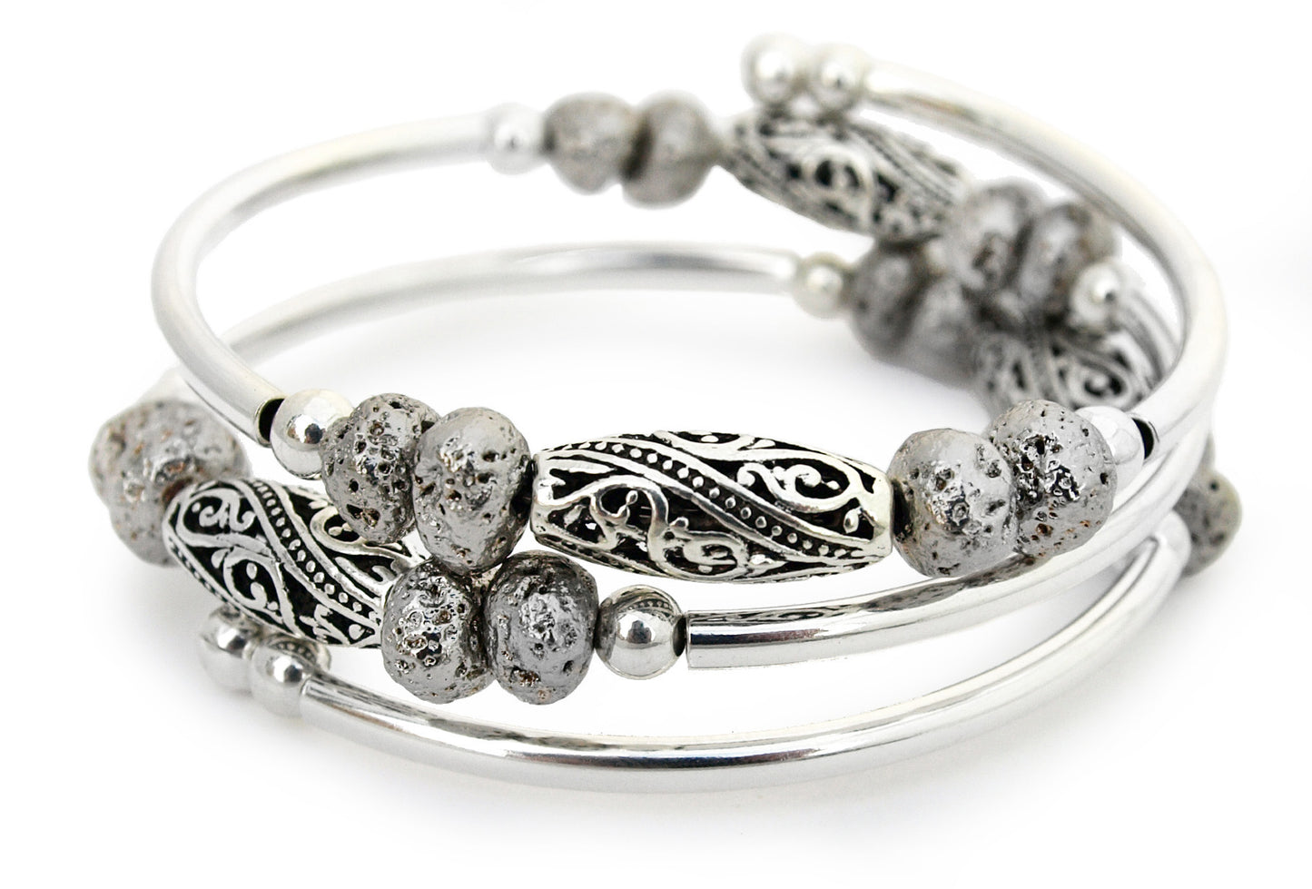 Ionic - Filigree Oval Bracelet