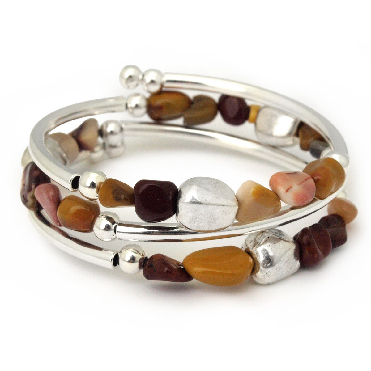 Bonfire - Mookaite nugget Bracelet