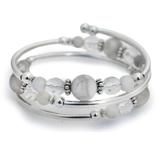 Palisade - Matte Finish Marble Bracelet