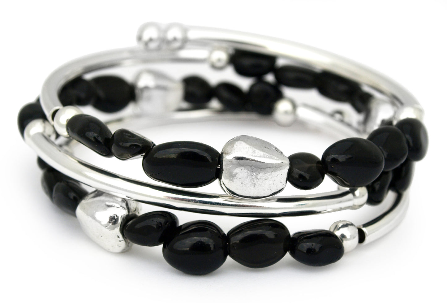 Obscura - Obsidian Nugget Bracelet