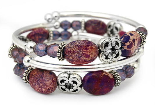 Tudor - Purple Magnesite Bracelet